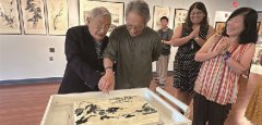 翰墨云山社30周年纪念展美京艺廊之旅正式开幕